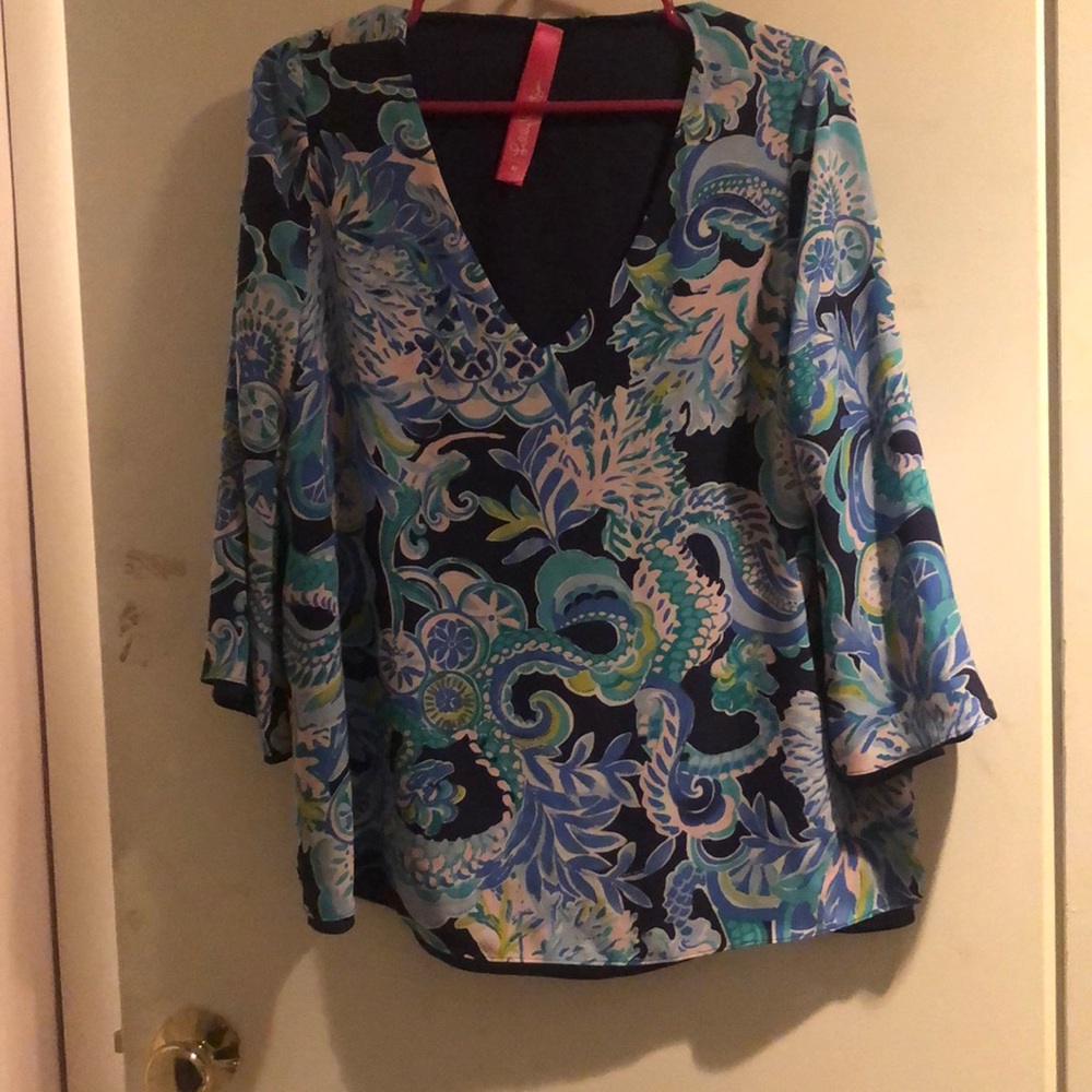 Lilly Pulitzer reversible top